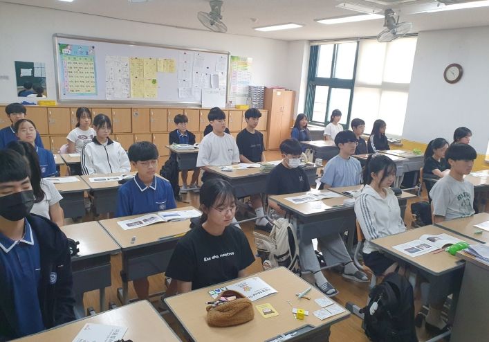 찾아가는 인성교육(마음별 프로젝트) 명상수업