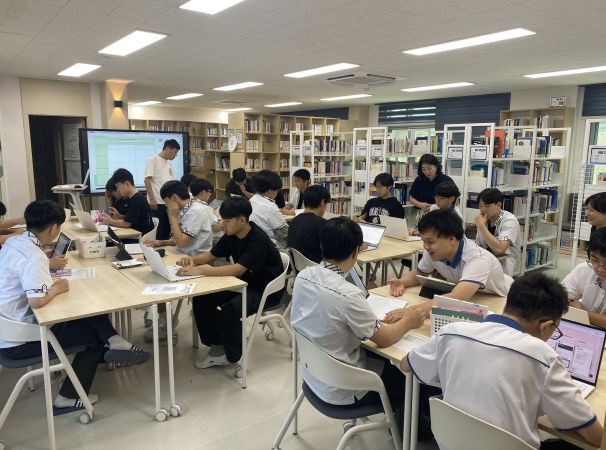 고창고 학교도서관 활용수업