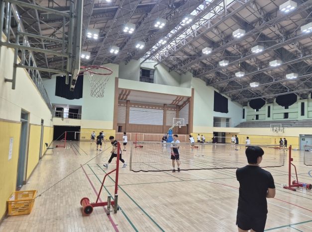 전주시청 배드민턴팀, 지역 체육 발전 위한 재능기부 나서