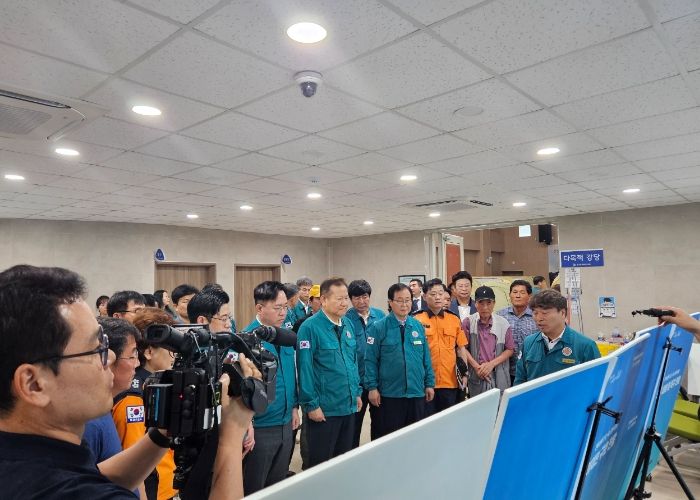 행정안전부·전북자치도·완주군, 수해 현장 합동점검