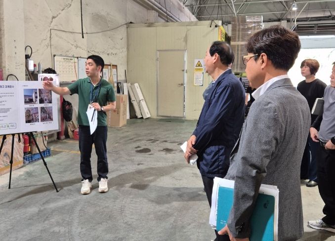 추석맞이 송천동 도매시장 안전점검